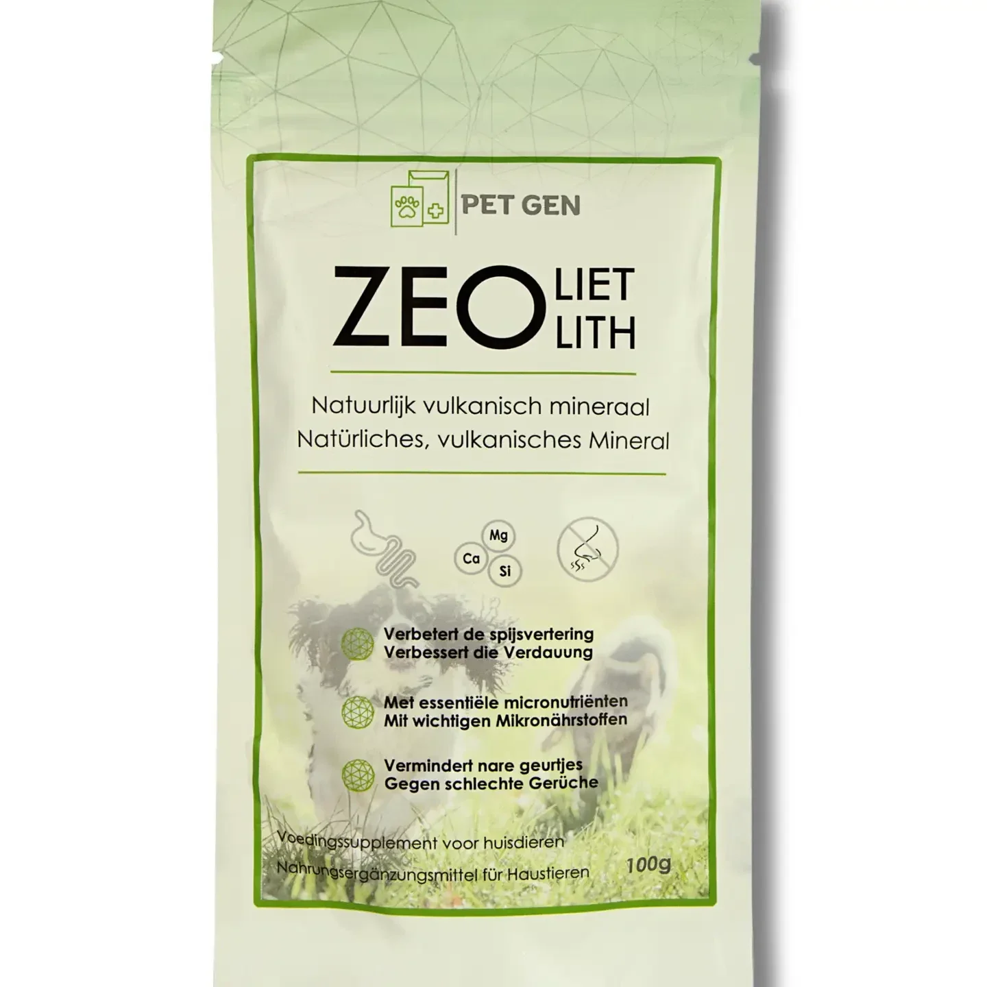 Traumapet Zeoliet | Natuurlijke ontgifting voor huisdieren | Diarree