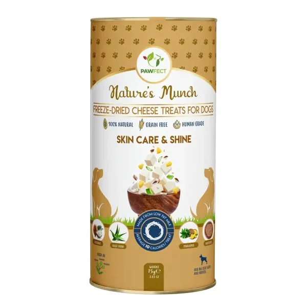 Pawfect freeze dried treats skin&coat