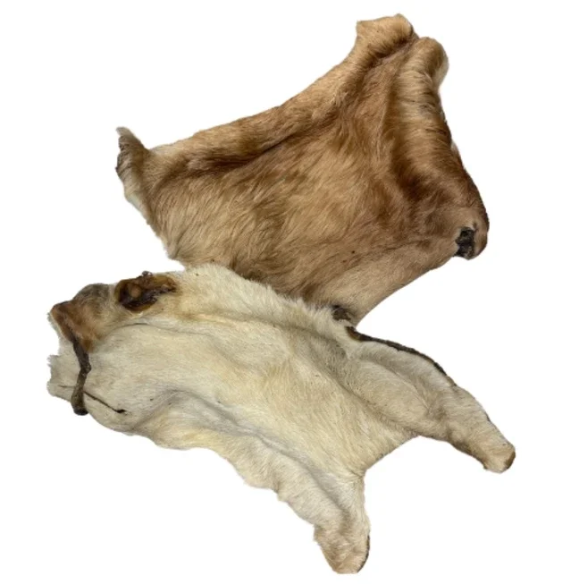 runderhuidplaat met haar