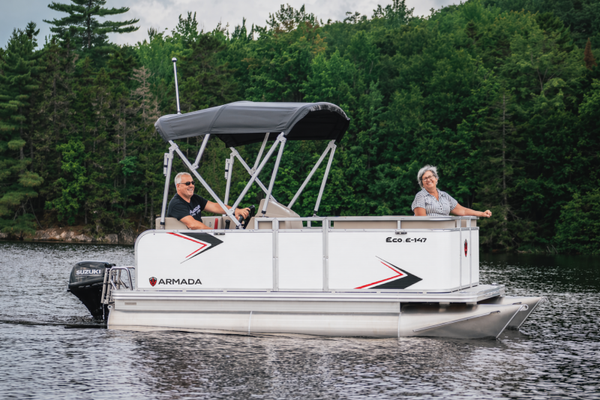 Armada Eco 14x7 blanc - 2023 Suzuki 9.9 HP