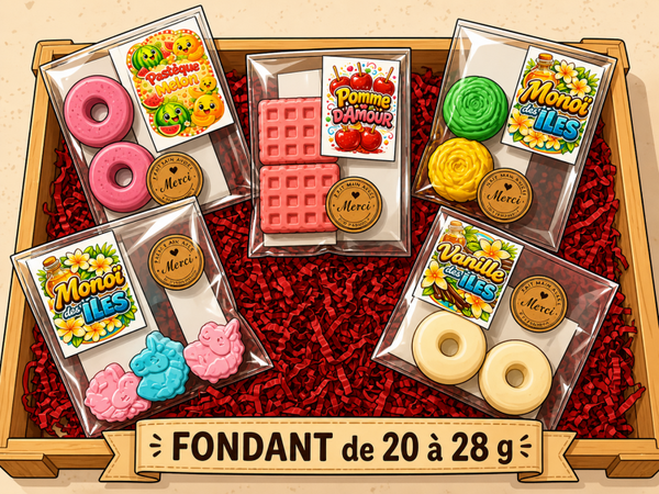 Fondans entre 20 et 28 grammes