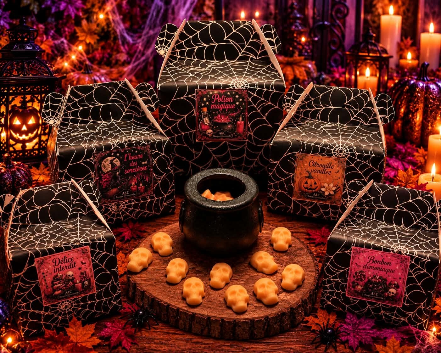 👻 fondant en chaudrons 🎃