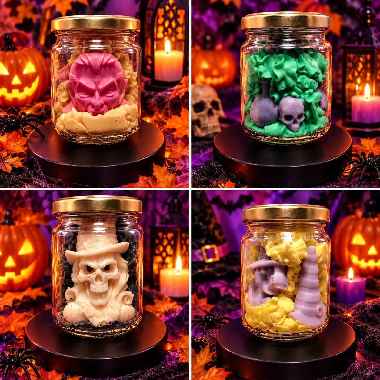 👻 Bougie gourmandes  Halloween 🎃