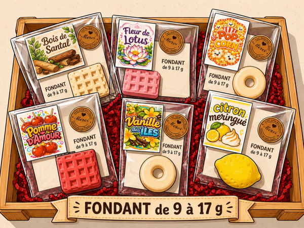 Fondans entre 9 & 17 grammes