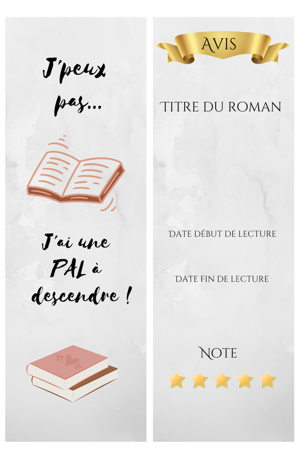 LOT DE 5 "J'peux pas... J'ai une PAL à descendre !"