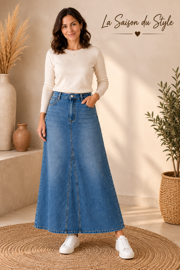 Jupe Longue En Jean