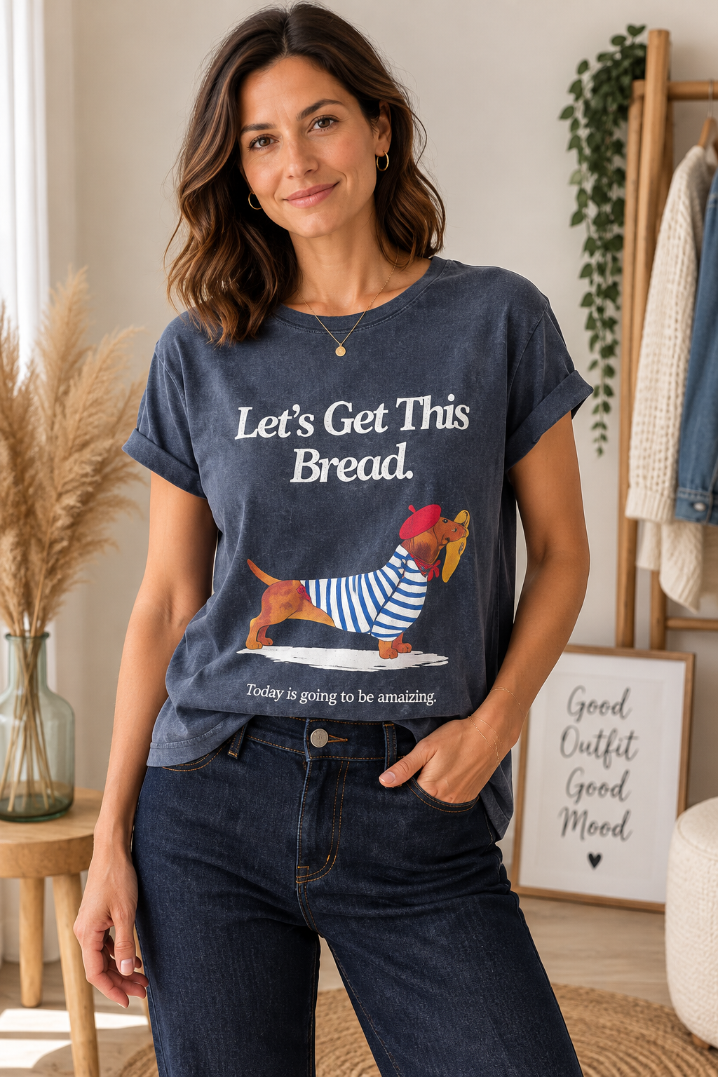 T-shirt DOG Vintage