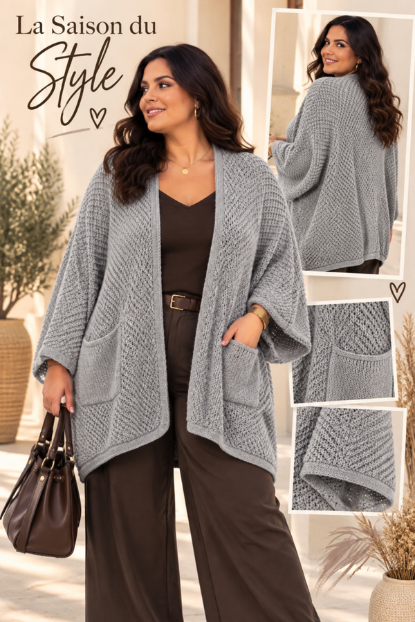 gilet femme en maille