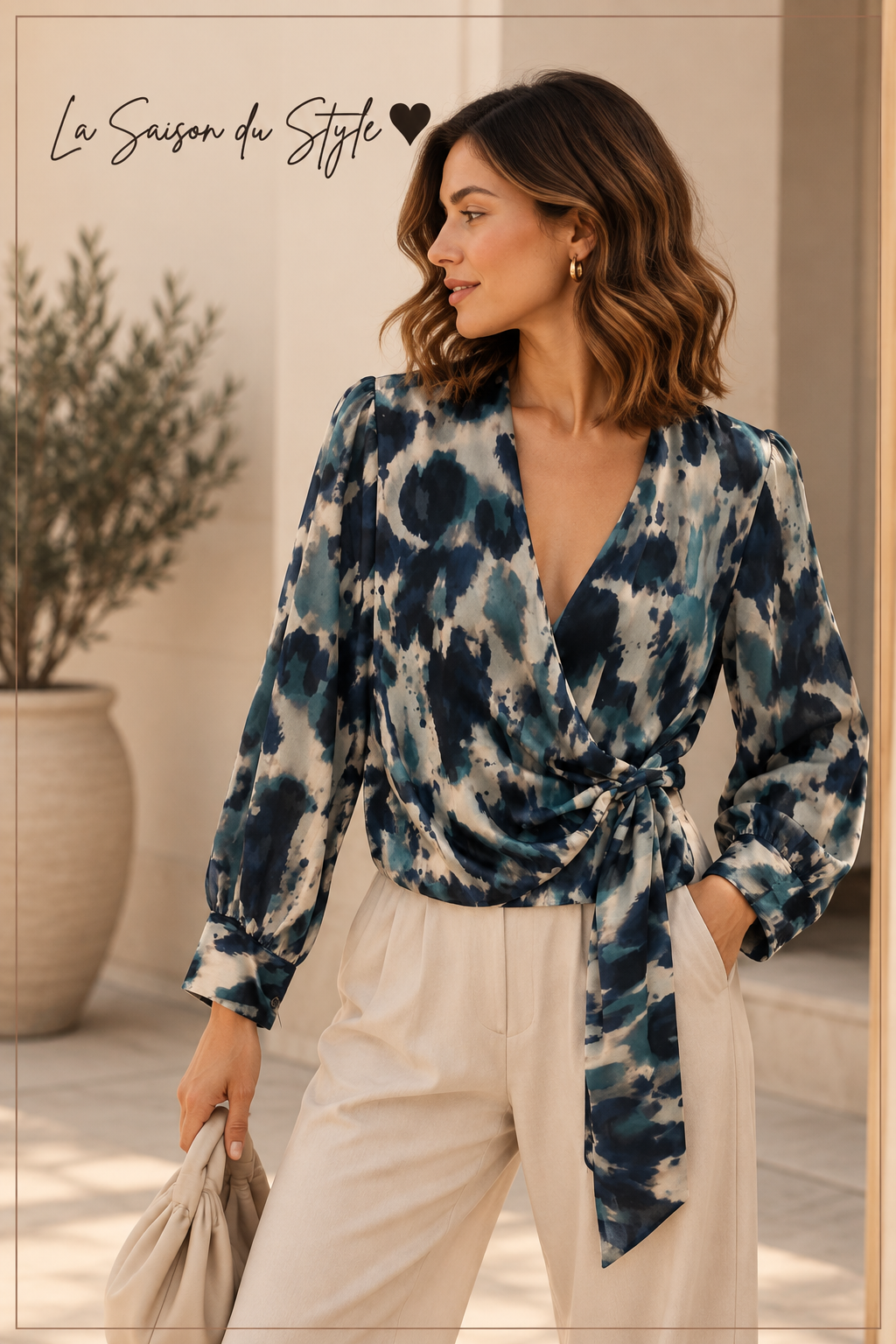 TUNIQUE VOILE BLEU