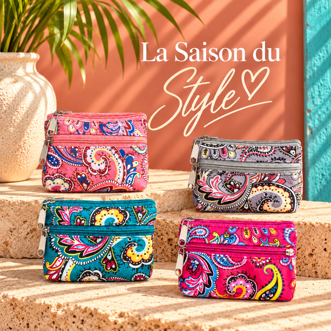 Porte Monnaie Bandana