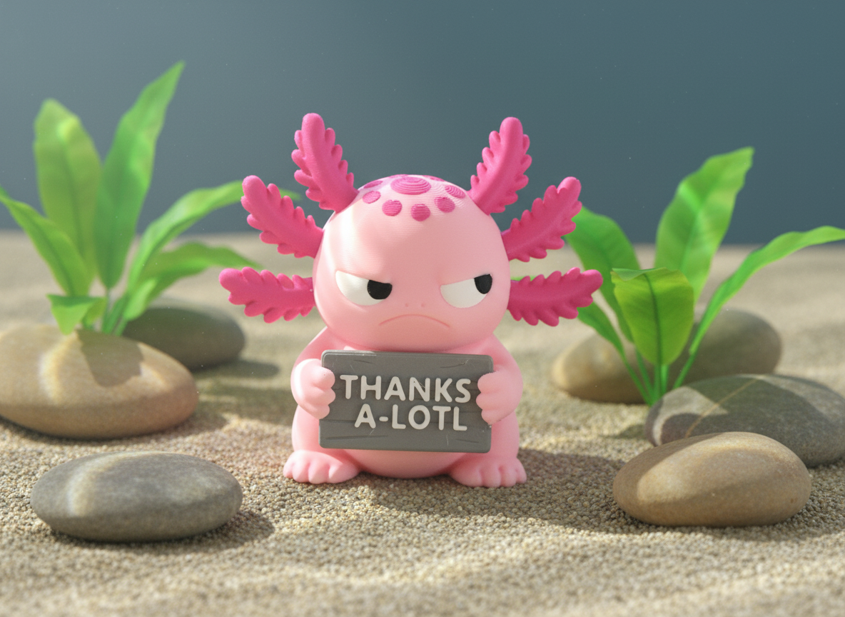 Axolotl - Thanks A-Lotl
