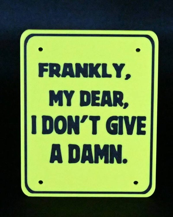 Frankly My Dear