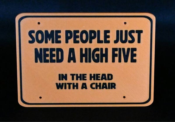 High Five - Large Sign