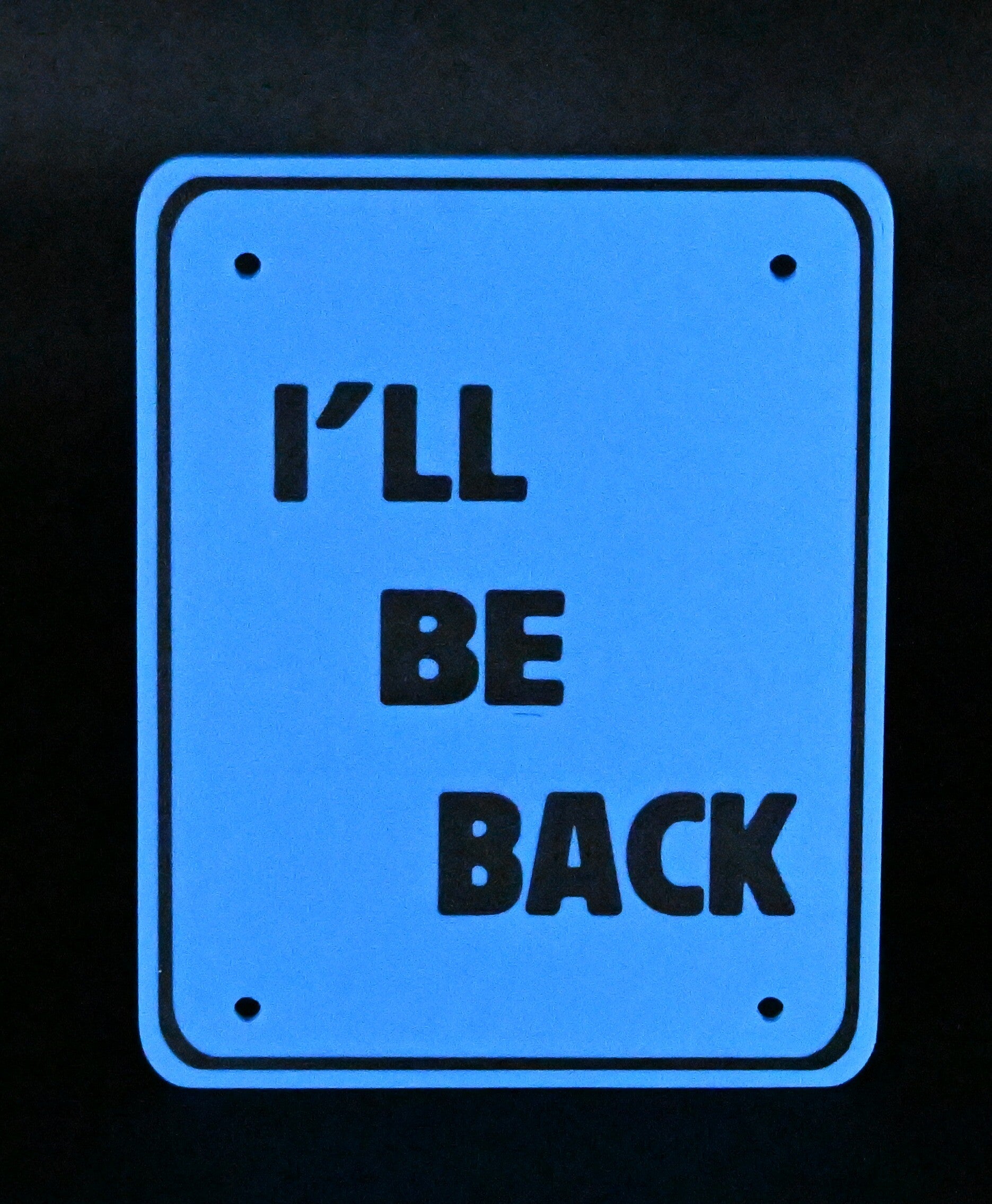 I'll Be Back