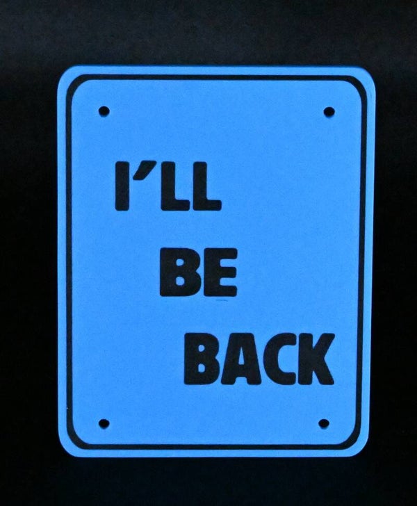 I'll Be Back