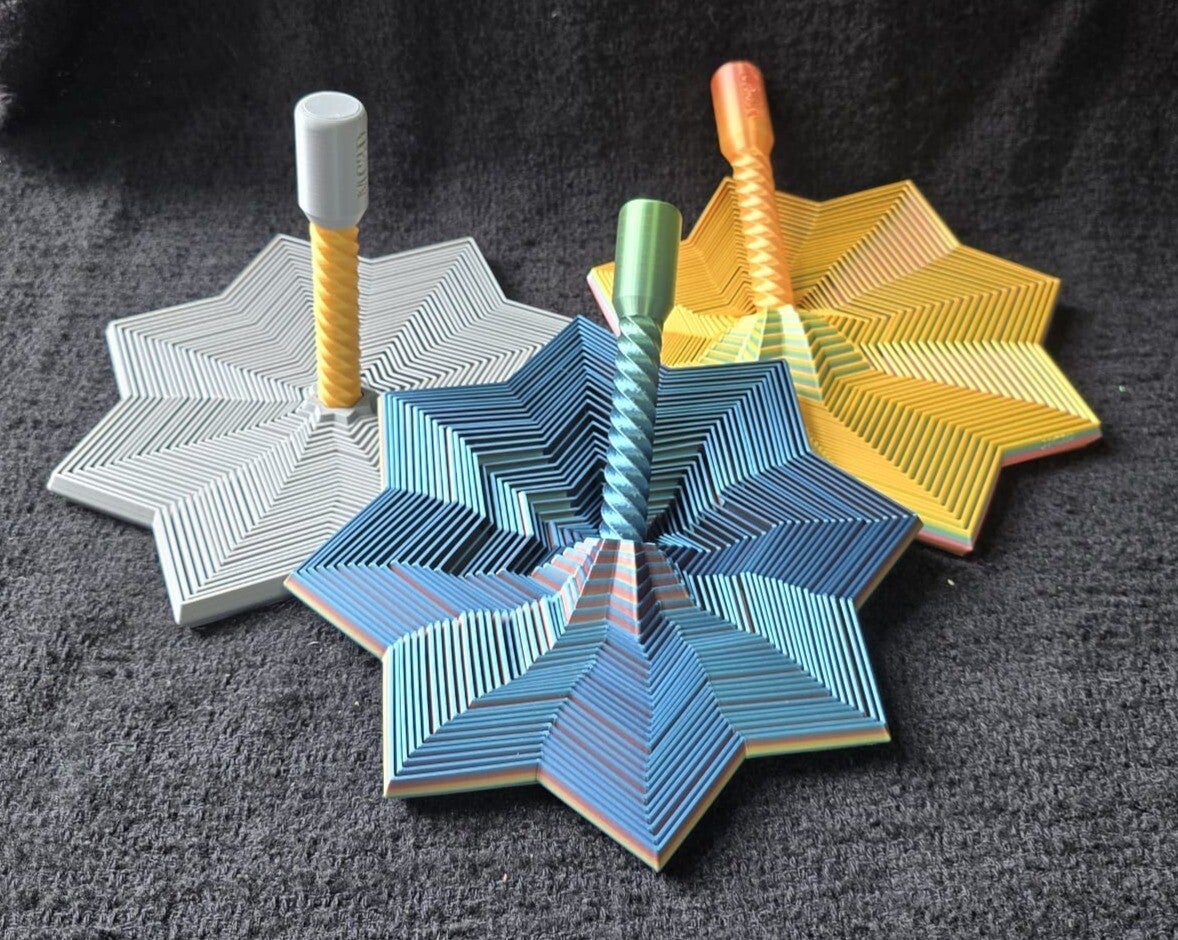 Large Winding Star Fidget