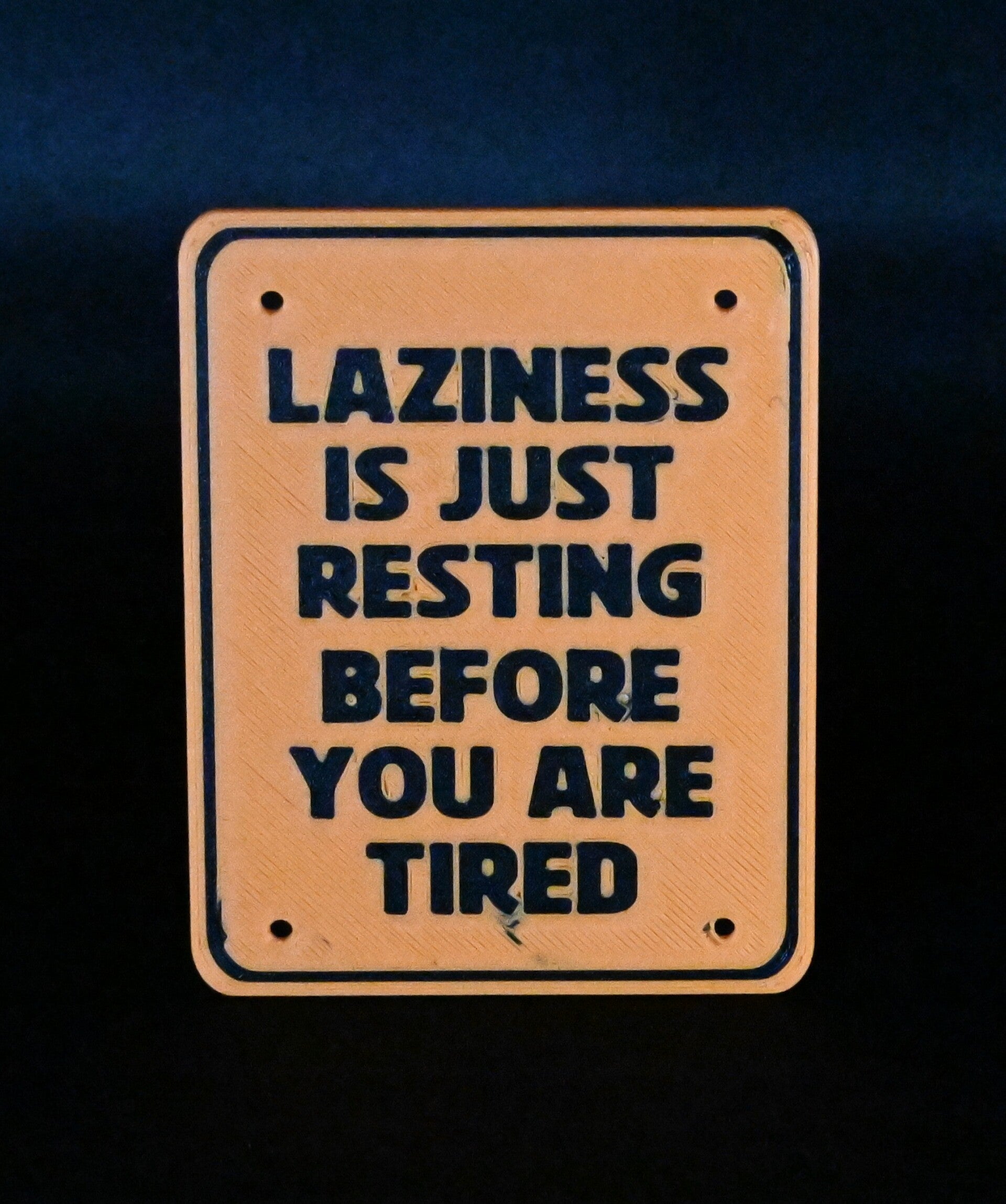 Laziness