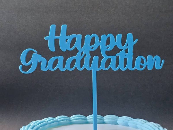 Happy Graduation Cake Topper