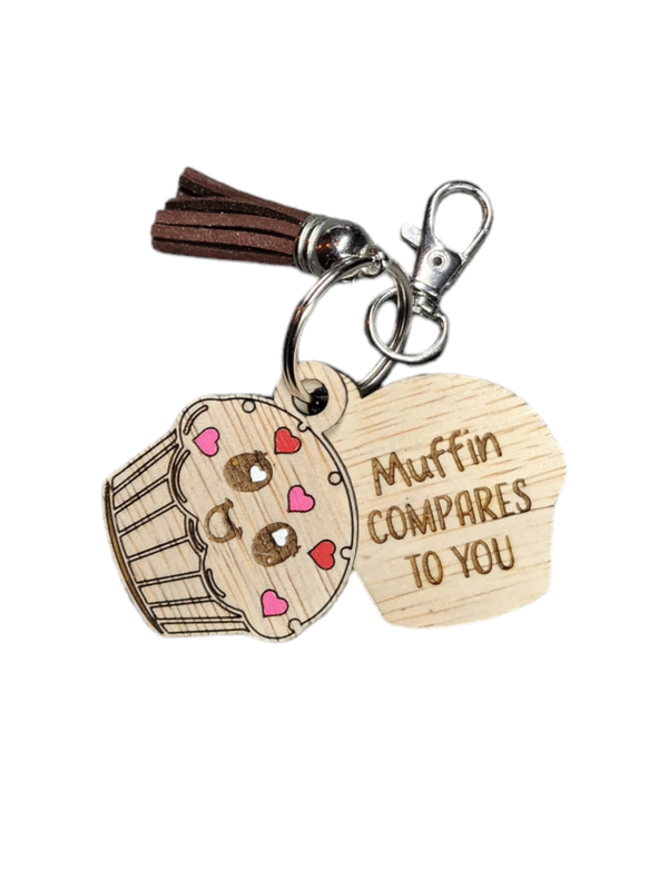 Sleutelhanger Muffin