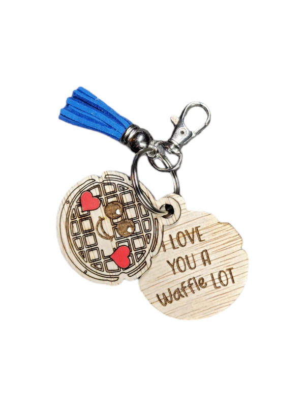 Sleutelhanger Waffle