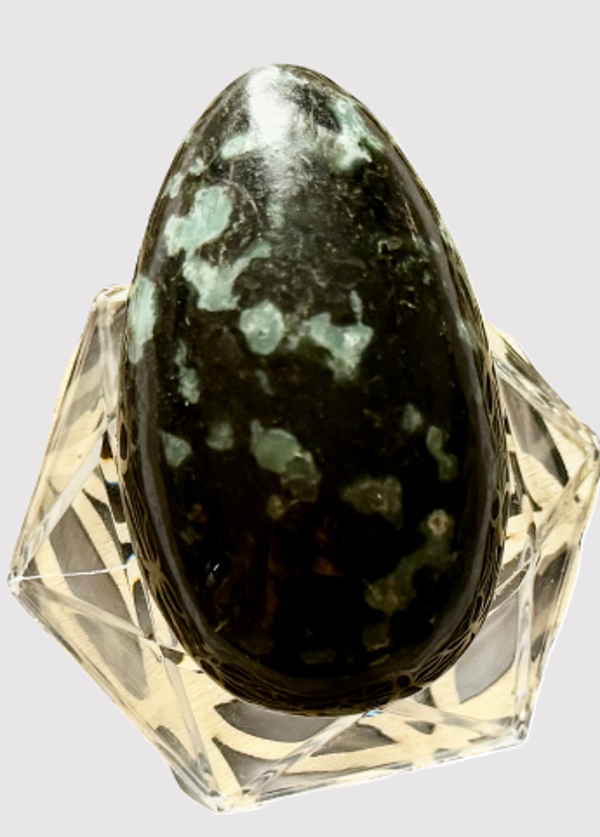 Oeuf Agate Verte d' Afghanistan