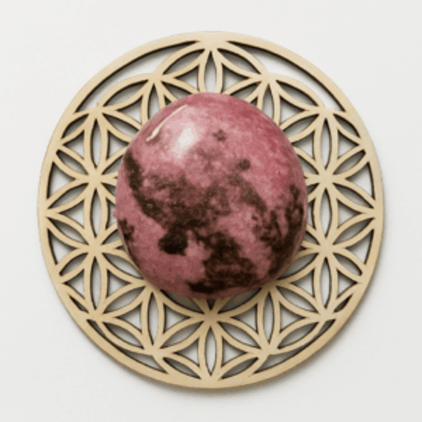 Galet en Rhodonite