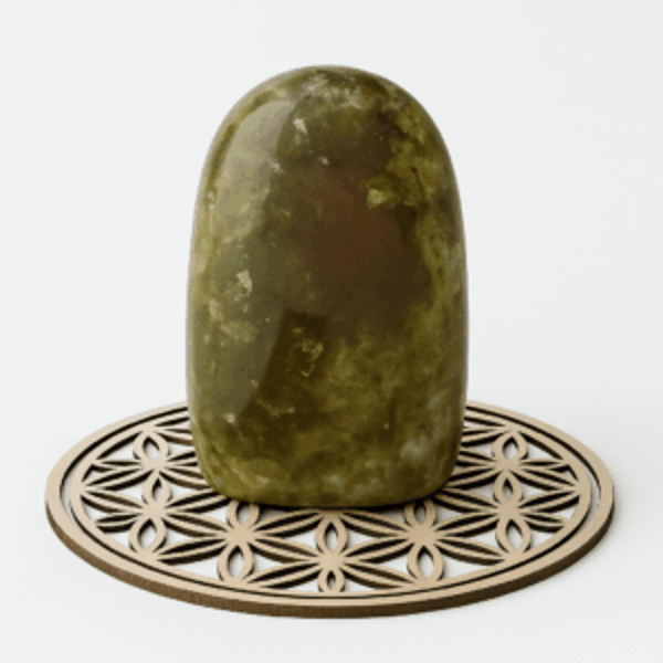 Forme Libre Agate Verte