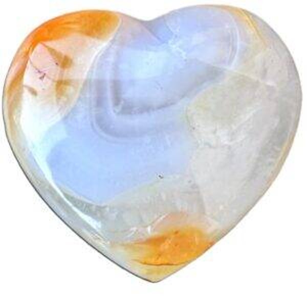 Coeur Cornaline 4 cm