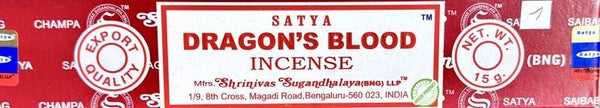 Encens Sang du dragon