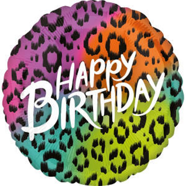 Happy Birthday | Folie Ballon  | Verjaardag | Inclusief Helium en Lint | 45 cm | Roze