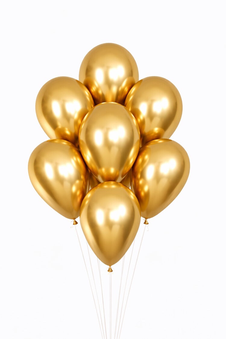 Tros Gold Universe VIP Special Serie Helium Ballonnen | 9 stuks inc helium