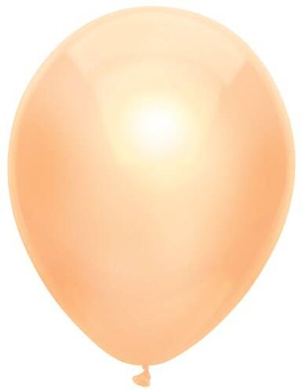 Rosé Goud | Metallic Latex Helium Ballon | Inclusief Helium en Lintje