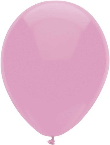 Baby Roze | Pastel Latex Helium Ballon | Inclusief Helium en Lintje