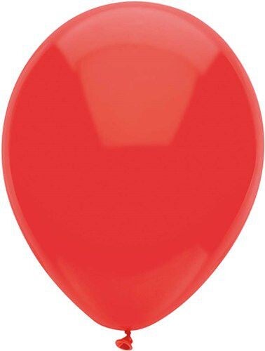 Rood | Pastel Latex Helium Ballon | Inclusief Helium en Lintje