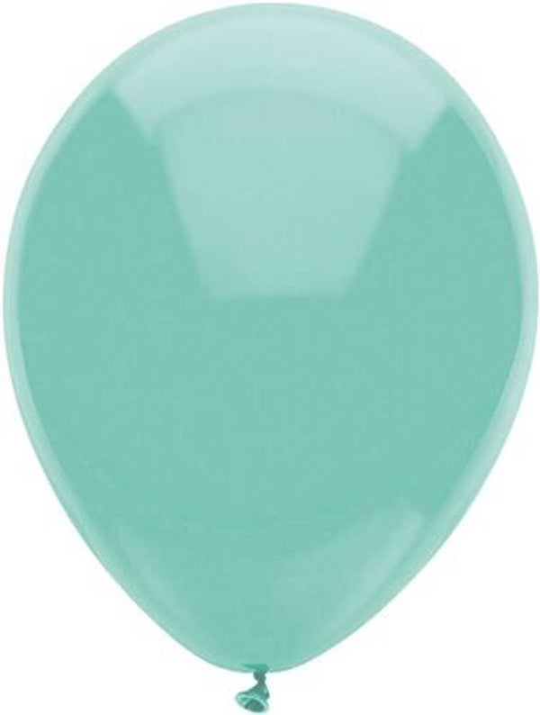 Mint Groen | Pastel Latex Helium Ballon | Inclusief Helium en Lintje