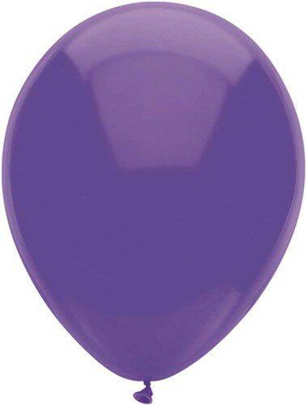 Paars | Pastel Latex Helium Ballon | Inclusief Helium en Lintje