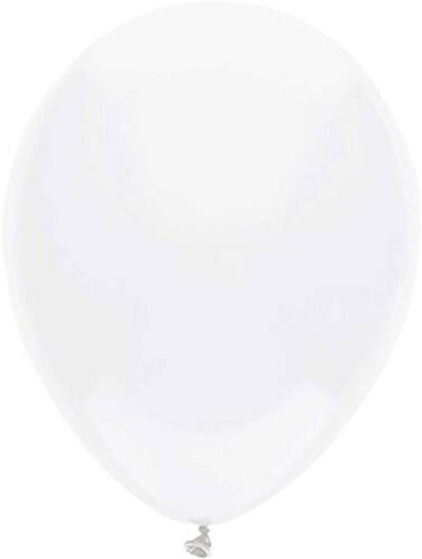 Wit | Pastel Latex Helium Ballon | Inclusief Helium en Lintje