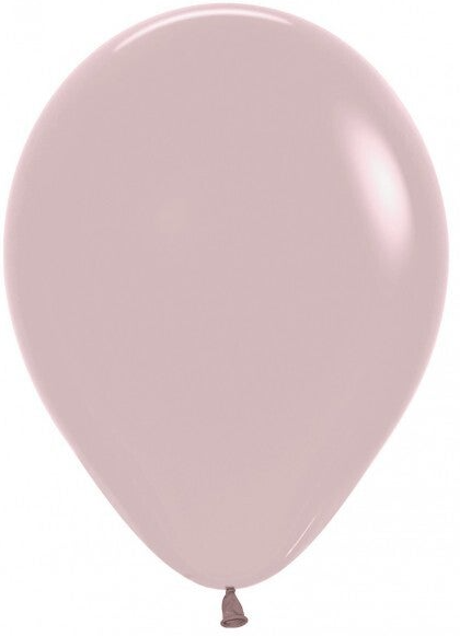 Dusk Roze Rose l Matte Latex Helium Ballon | Inclusief Helium en Lintje