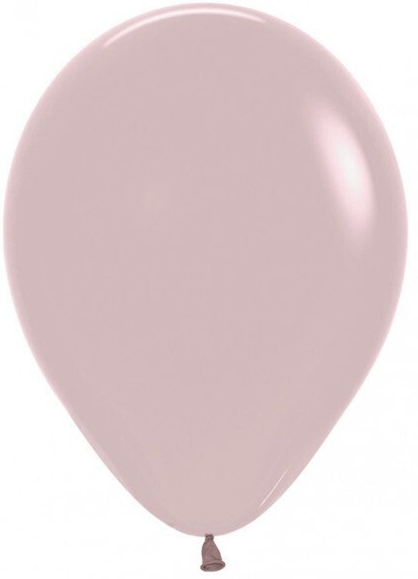 Dusk Roze l Pastel Latex Helium Ballon | Inclusief Helium en Lintje