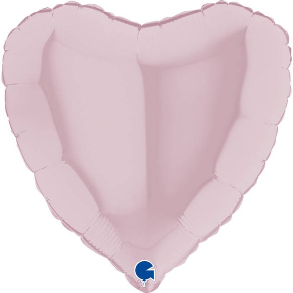 Hart Lila Paars | Folie ballon  | Liefde & Valentijn | Inclusief Helium en Lint | 45 cm | Lila Paars