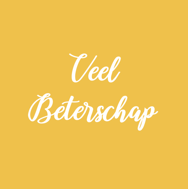 Kaartje Veel Beterschap