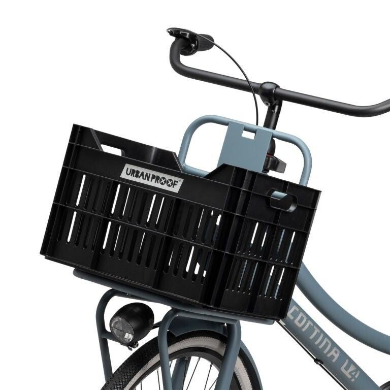 Gerecyclede Fietskrat Urban Proof Click 30 Liter - zwart