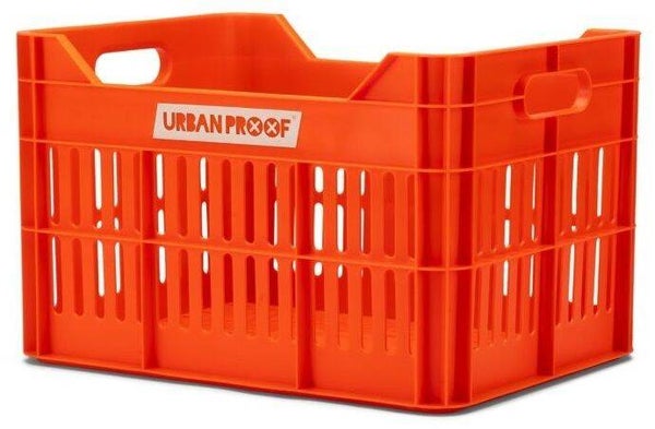 Gerecyclede Fietskrat Urban Proof Click 30 Liter - Oranje