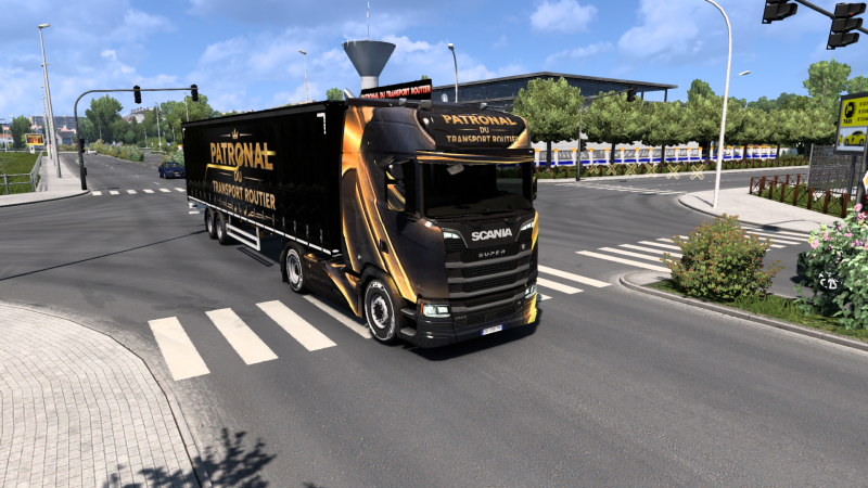 Scania NEPFRET en route