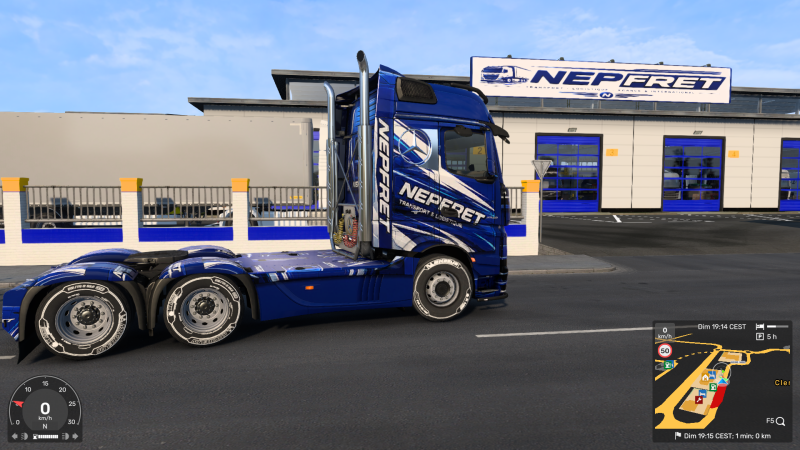 Nepfret Actros 2014