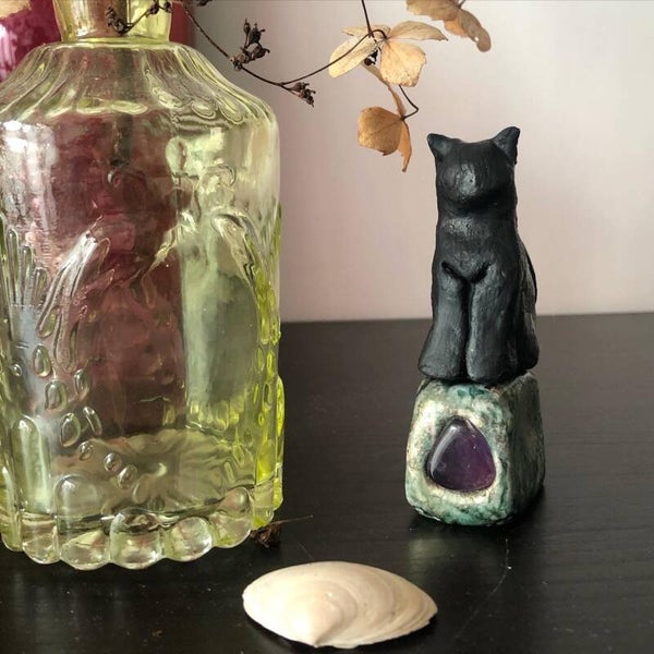 Kat Patsy Amethist ong 8,5cm