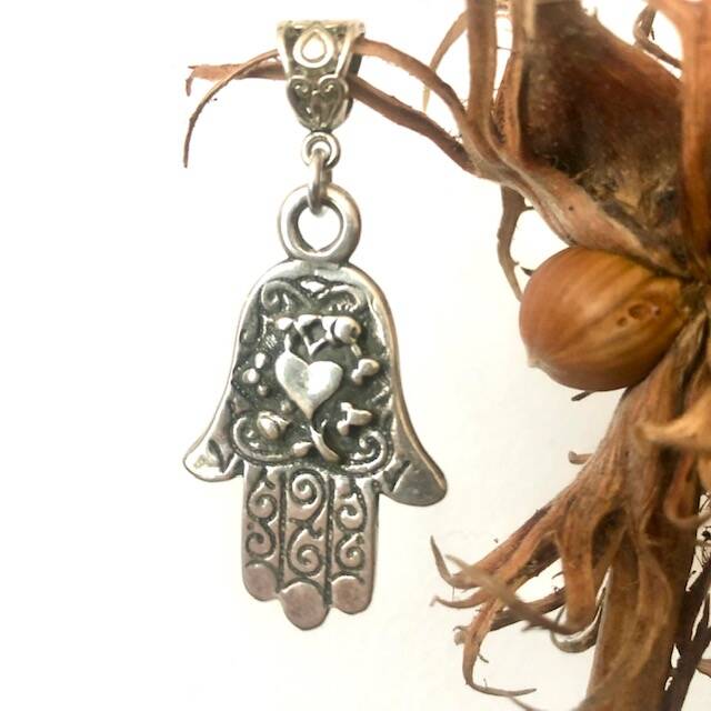 hanger hamsa hart sieraden