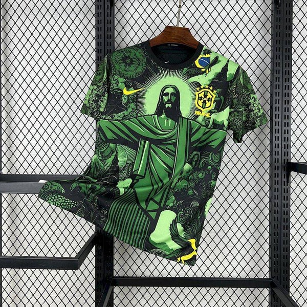Brazil 2024/25 Special Edition Green Jersey