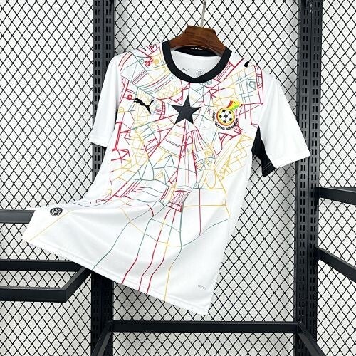 Men's Ghana football uniform 2026 World Cup Home soccer Jersey