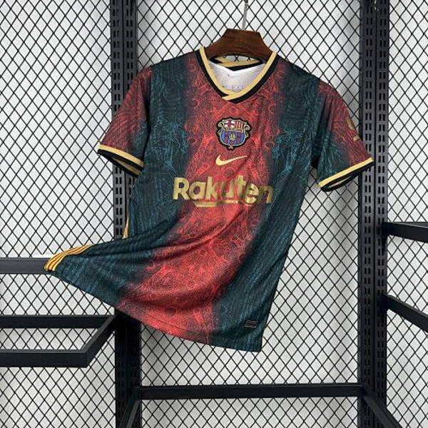 Retro Barcelona fotbollströja 2021/22